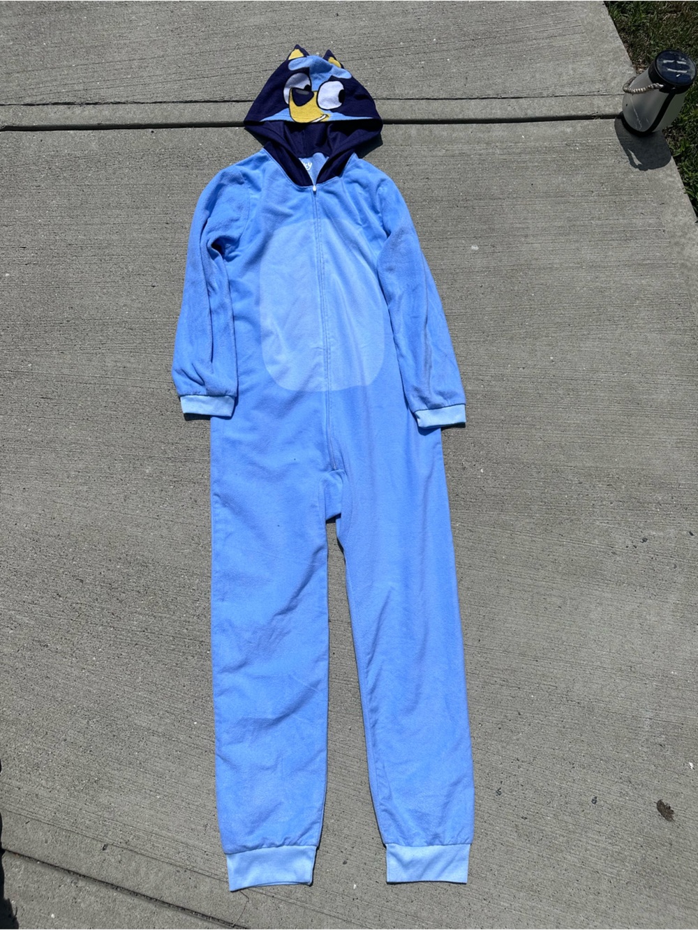 Bluey Onesie Pajamas with Character Hood